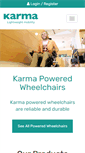 Mobile Screenshot of karmamobility.co.uk